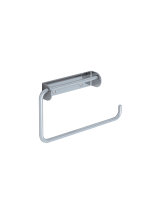 Toalettpapirholder med plate krom - Target